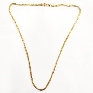 916HM GOLD FANCY PLAIN CHAIN