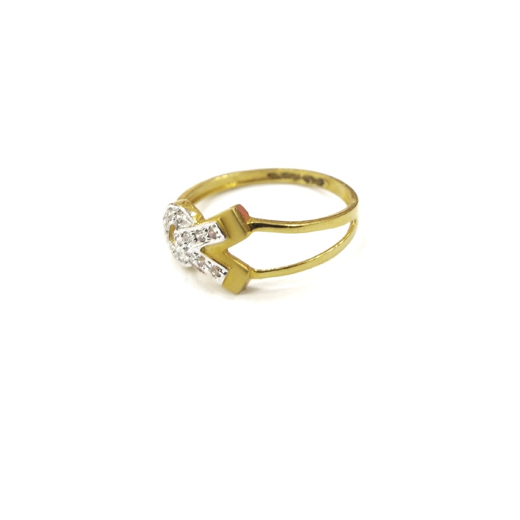 916 GOLD CERTIFIED FANCY DIAMOND LADIES RING - Image 2