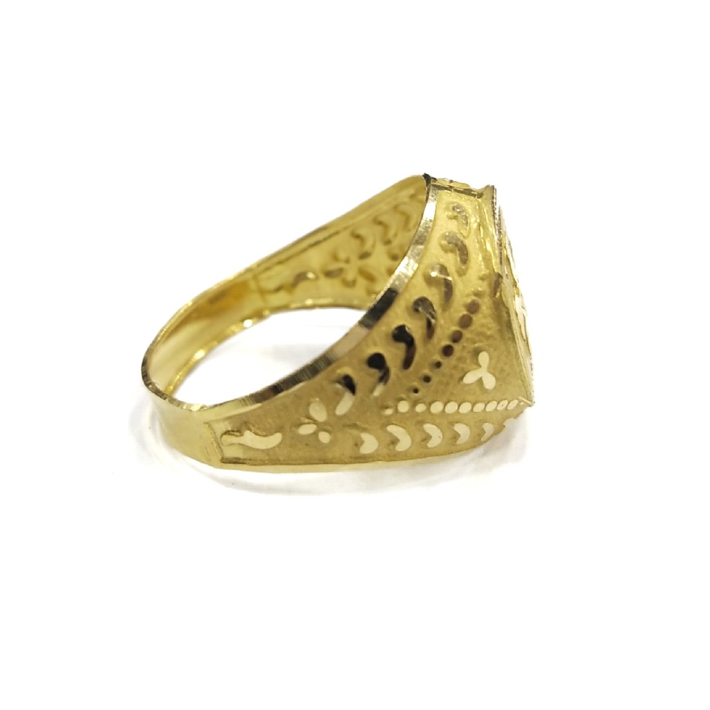 22K GOLD PLAIN GENT'S RING - Image 2