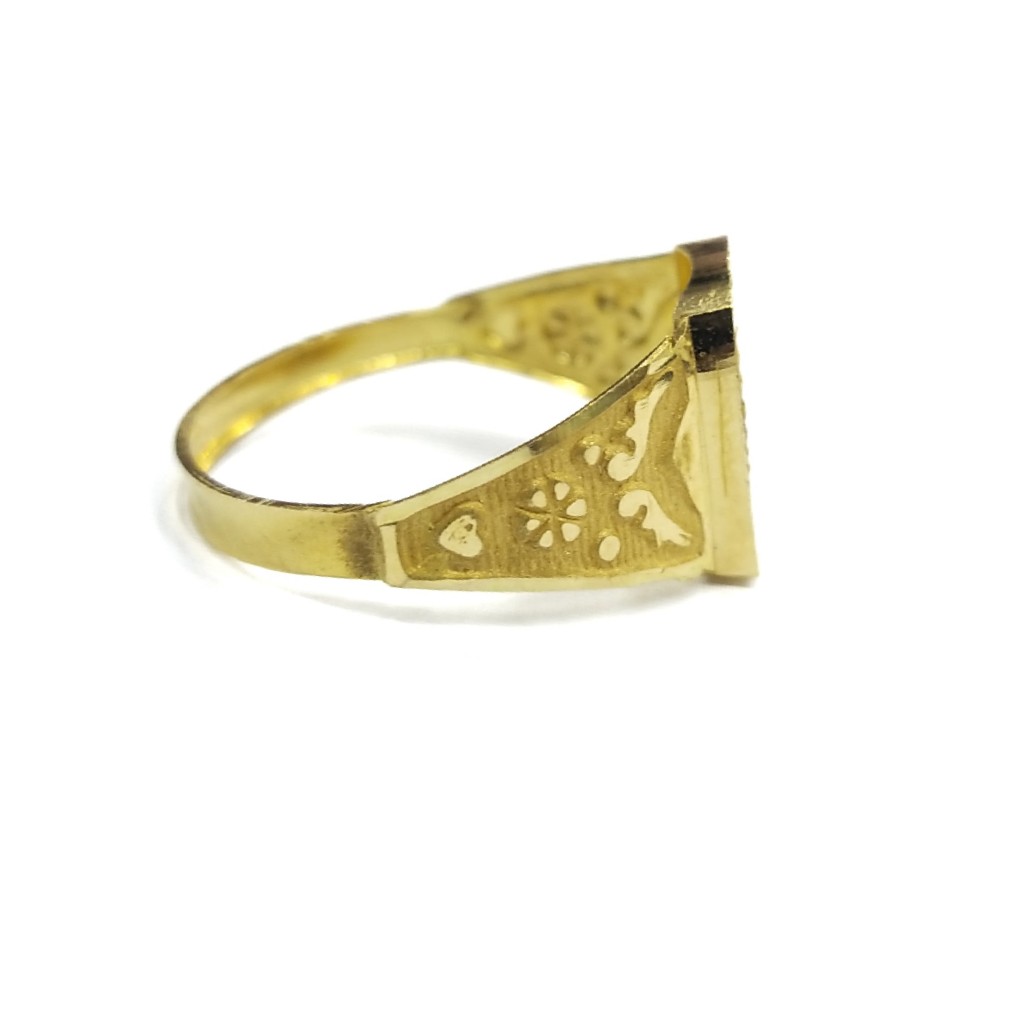 22K GOLD PLAIN GENT'S RING - Image 2