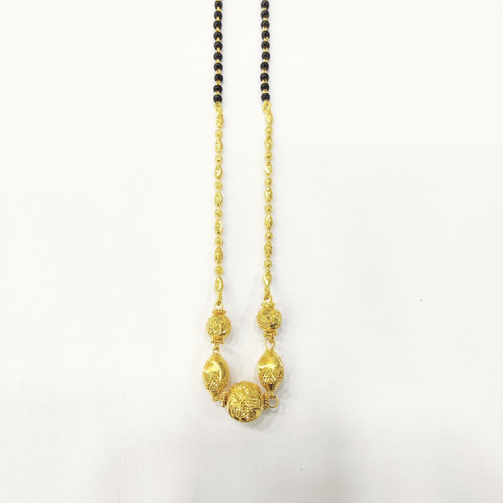 916HM GOLD ANTIQUE MANGALSUTRA