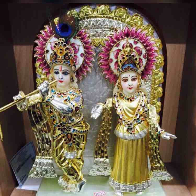 rakha krishan Gold Spiritual Murati