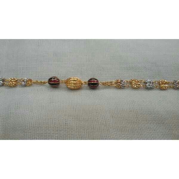 22K Gold Gents Indian Fancy Bracelet