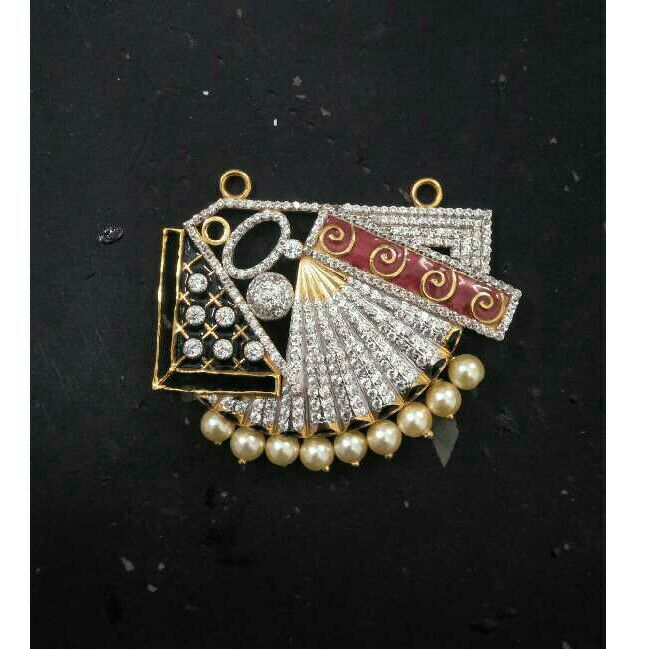 916 Gold CZ Mangalsutra Pendant