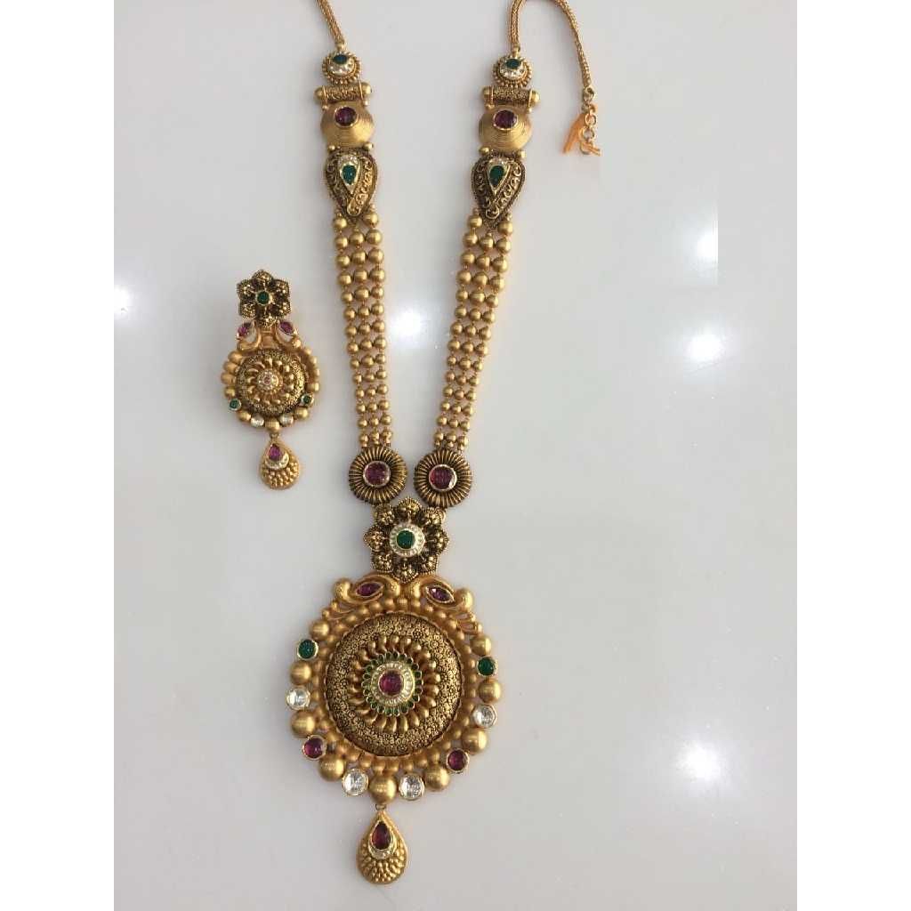 22K / 916 Gold Ladies Jadtar Special Necklace Set