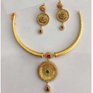 22K / 916 Gold Designer Jadtar Special Necklace Set