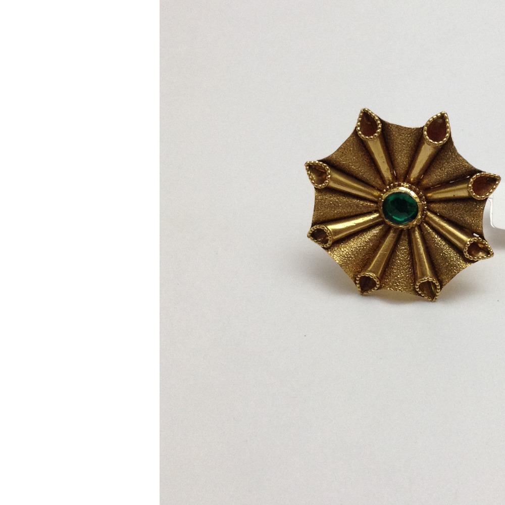 22KT Gold Ladies Indian Fancy Ring - Image 5