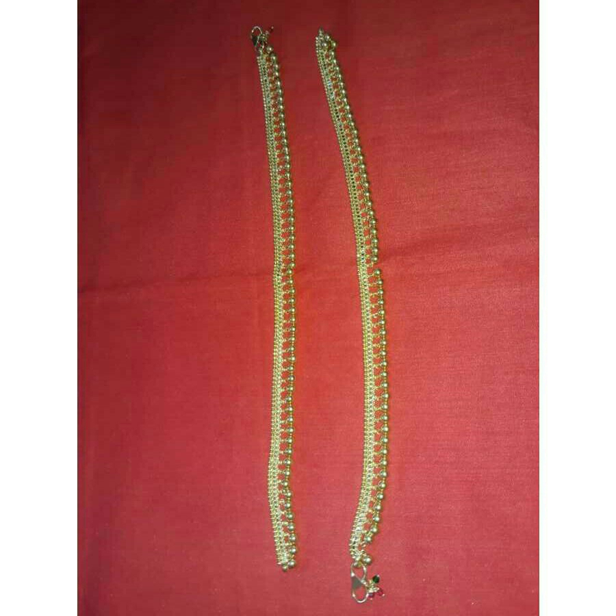 22KT Gold Darbari Payal - Image 2
