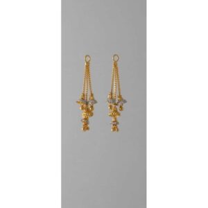 916 Gold Earrings Fancy Latkan
