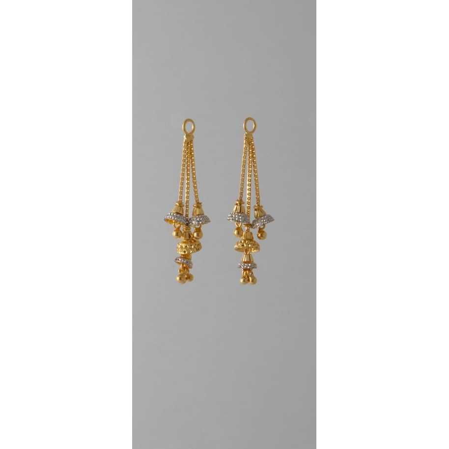 916 Gold Earrings Fancy Latkan