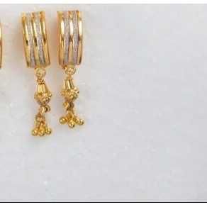 22K / 916 Gold Designer Ladies Indian UV Bali