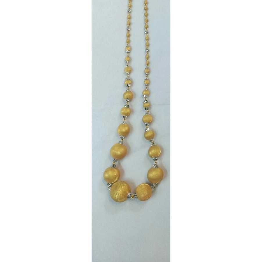 916 Gold Fancy Para Necklace