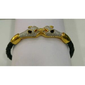 916 Gold Fancy CZ Stone Bracelet