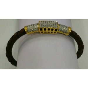 916 Gold CZ Stone Designer Bracelet
