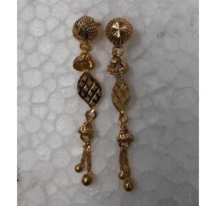 22K / 916 Gold Attractive Vertical Earrings
