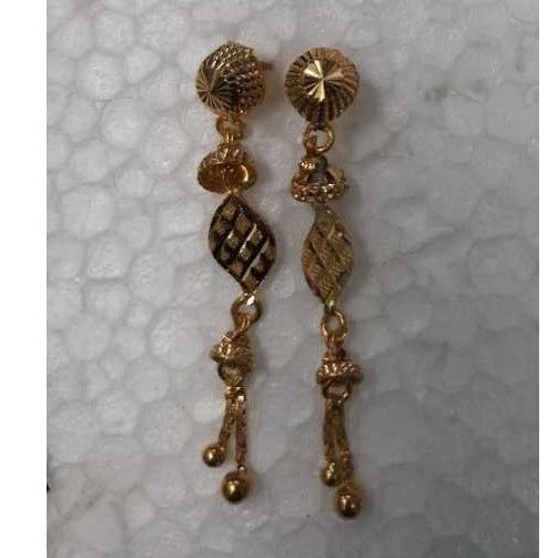 22K / 916 Gold Attractive Vertical Earrings