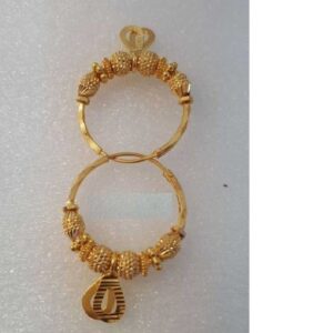 22KT Gold Designer Fancy Bali