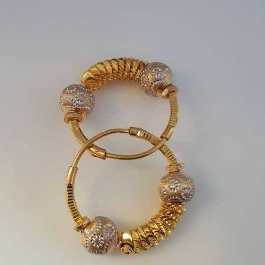 22KT Gold Indian Ladies Bali