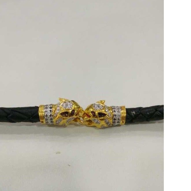 Attractive CZ Stone Gold Bracelet