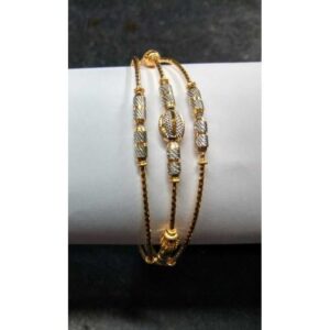 916 Gold Stone Bracelet