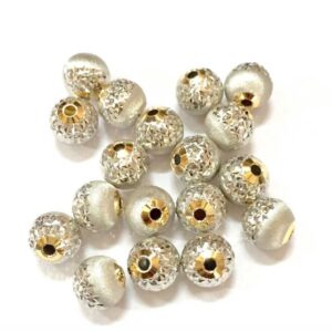 916 Gold Fancy Designer Beads Para