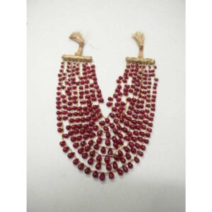 Natural Ruby Drops Trendy Mala