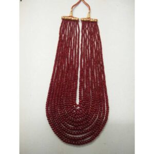 Natural Ruby Beads Mala