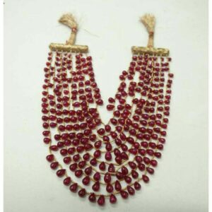 Fancy Ruby Drops Shaped Necklace