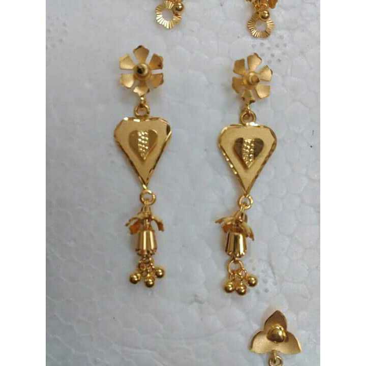 916 Gold Fancy Heart Shape Tops