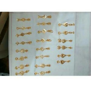 Gold Fancy Plain Tops