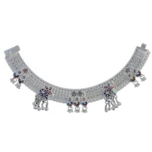 Fancy Silver Anklet