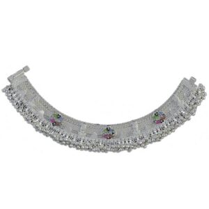 Fancy Silver Anklet