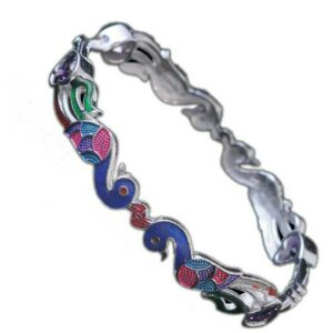 Fancy Silver Bangle