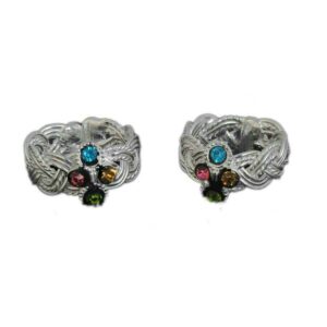 Fancy Silver Bangle