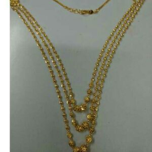 Gold Ladies Fancy mala