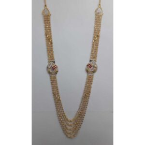 22KT Gold Modern Multi Chains Haram