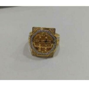 22KT Fancy Gents Ring