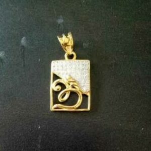 22KT Designer Pendant