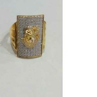 22KT Fancy Gents Ring