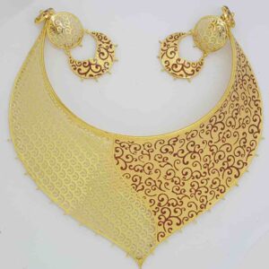 916 Gold Attractive Fusion Chocker