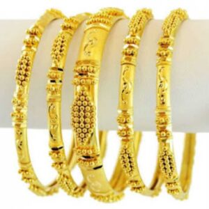 Fancy Gold Bangles