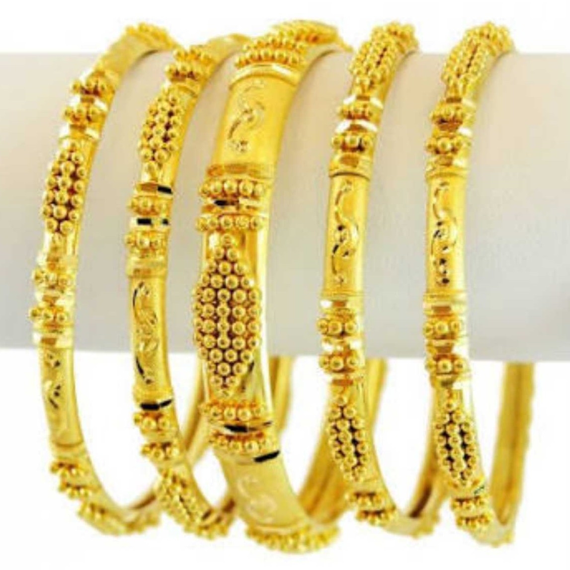 Fancy Gold Bangles