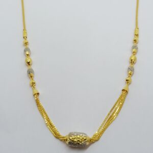 22crt Single Bol Gold Dokiya