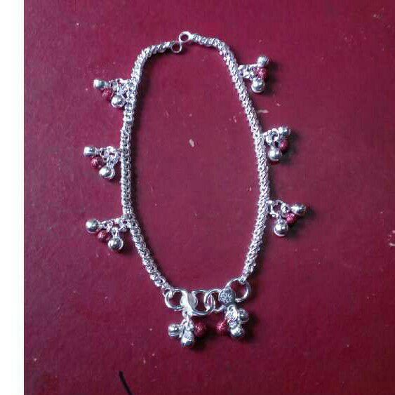 Silver Classic Khajuri Baccha Payal