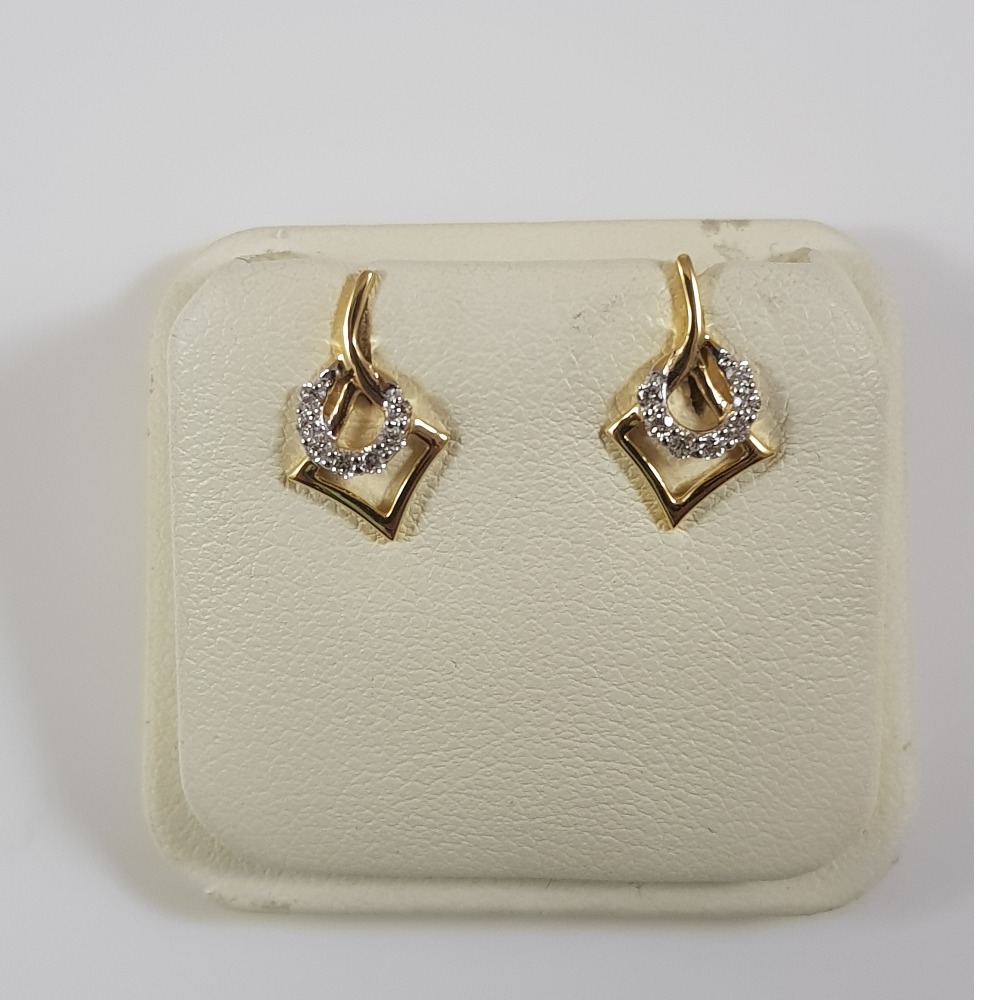 916 Fancy Indian Diamond Earrings