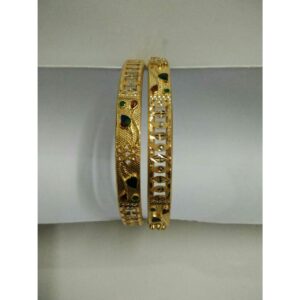 22K / 916 Gold Yellow Antique Copper Kadli