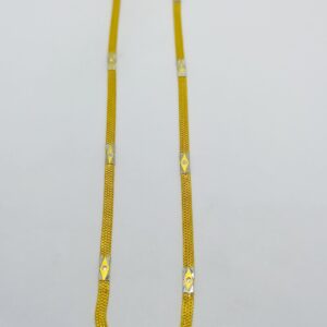 22k gold chain 19in for Mens