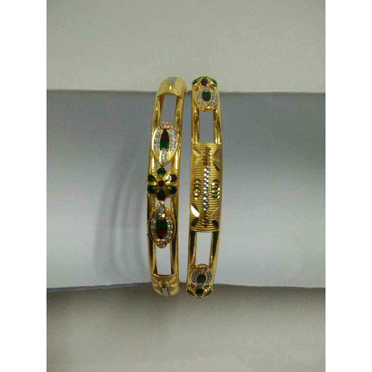 Antique 22KT Gold Copper Attractive Kadli