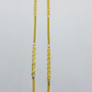 916 gold casting chain