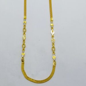 22k/916 gold modern design chain